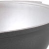 Kazan Wok Aluguss - Schmortopf - Asia-Wok - Dekorative Außenbeschichtung Schwarz 9 L – Bild 2